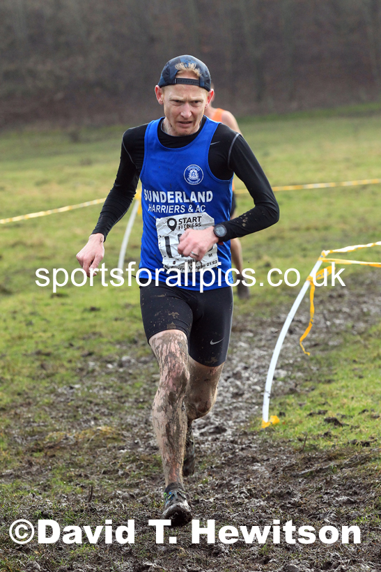 Senior mens 2022 North Eastern Harrier League, Thornley Farm, Peterlee, County Durham. Photo: David T. Hewitson/Sports for All Pics